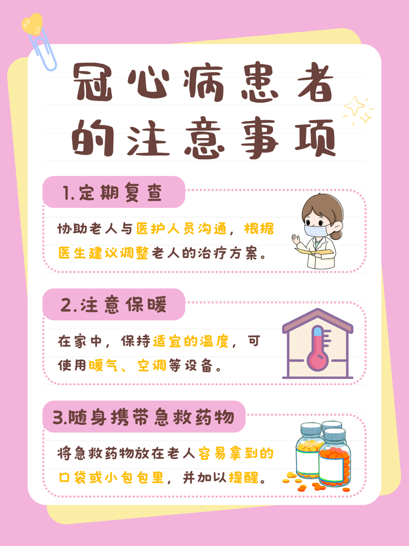 冠心病护理：如何科学管理，改善生活质量